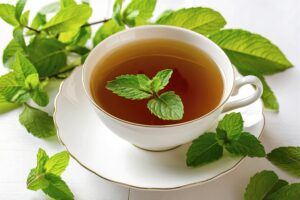 Peppermint tea